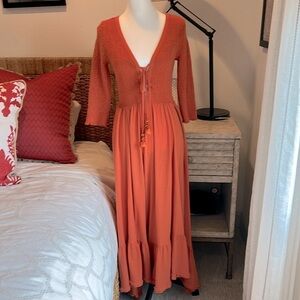 Free People boho dress. Size M.